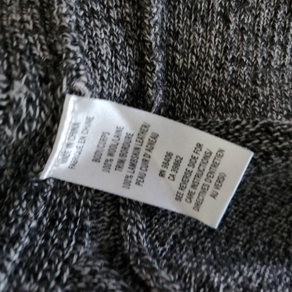 Theory Avreen Harmony Oversized Knit 100% Wool Poncho Sweater Size Small… - Picture 8 of 9